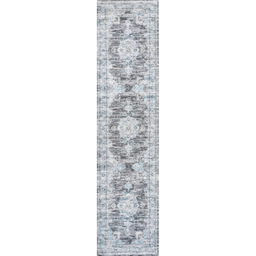 Bausch Bohemian Distressed Chenille Machine-washable Area Rug